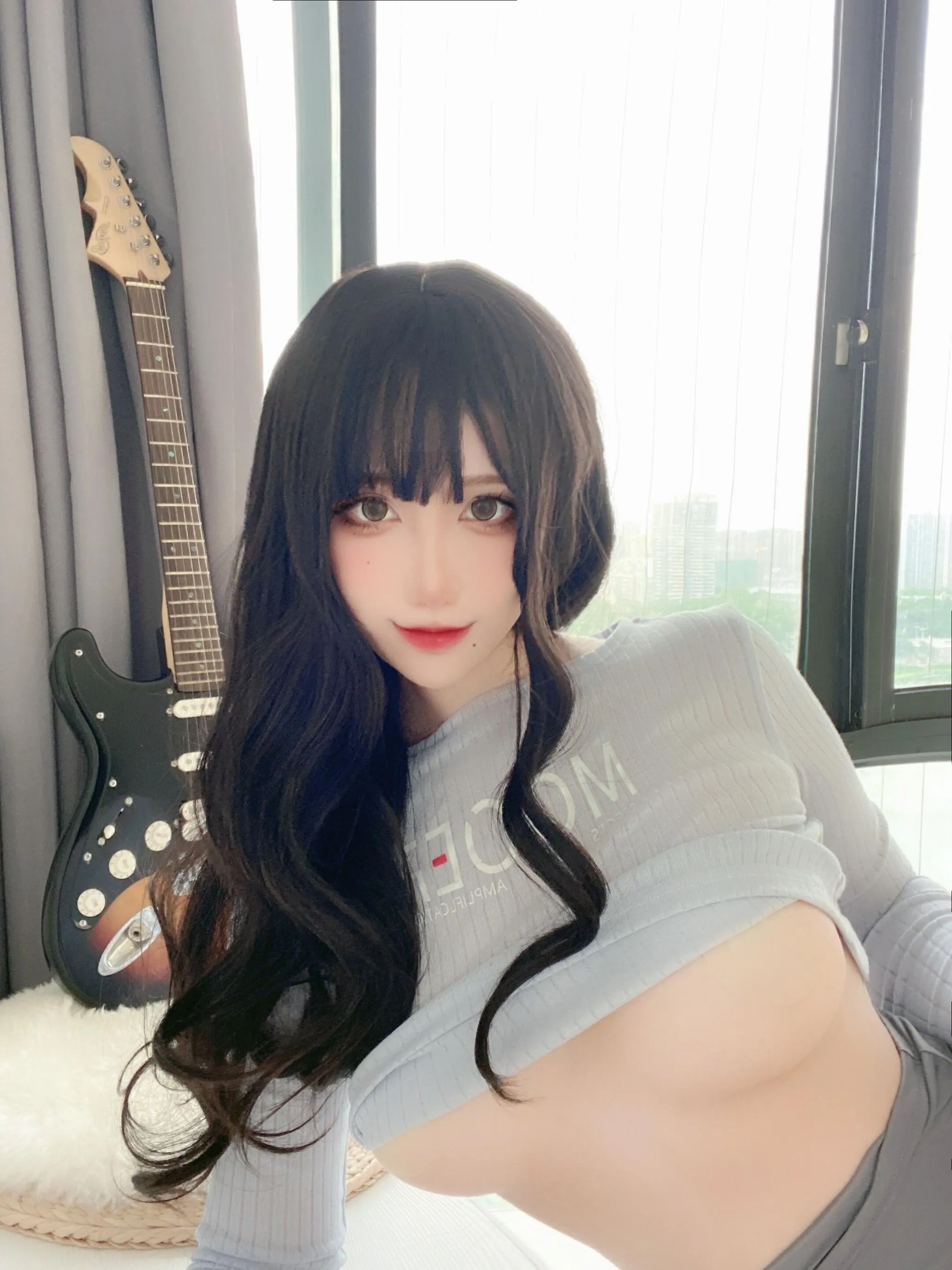 九曲Jean – NO.61 吉他妹妹自拍 [40P]插图2